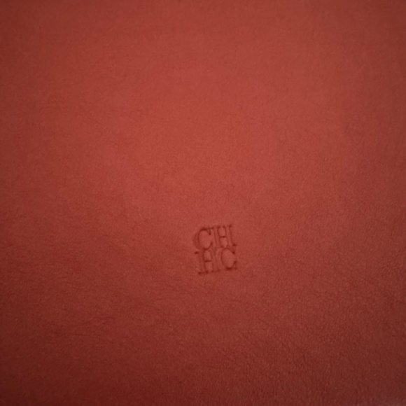 Carolina Herrera Leather Brown Beige Tan Crossbody Bag - Picture 5 of 11